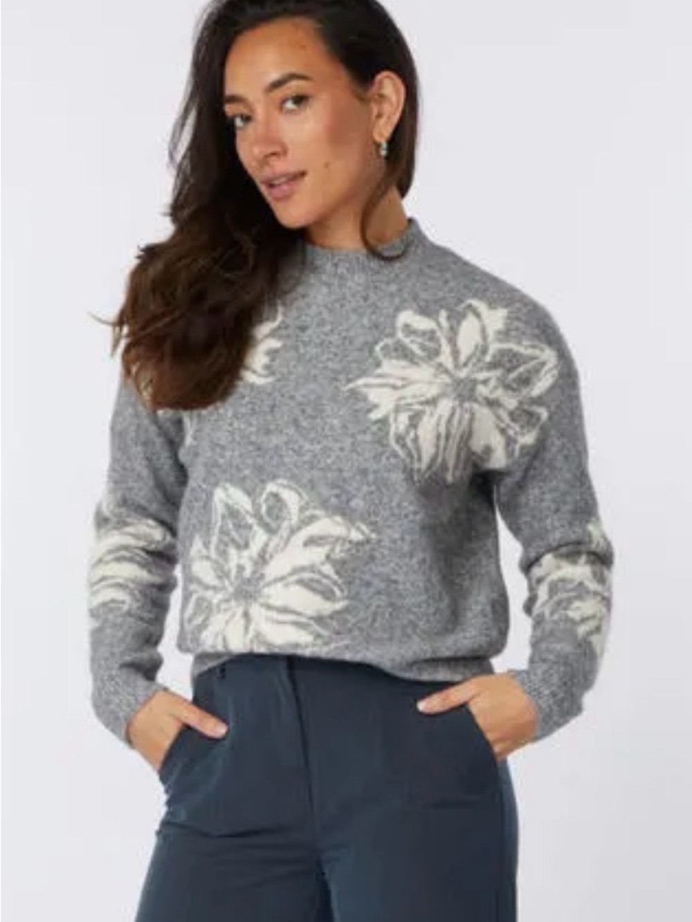 B.Young Omea Flower Jumper
